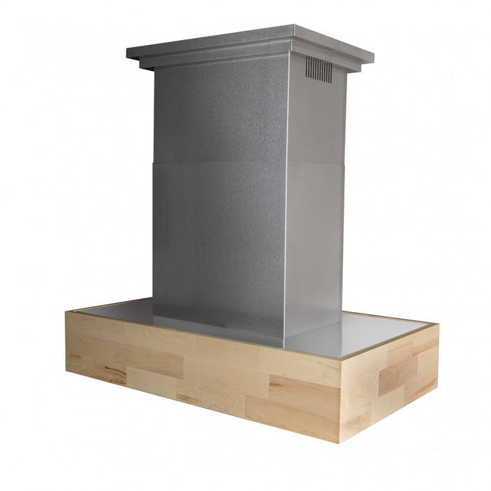 ZLINE 48" Remote Blower Wooden Island Range Hood, 681iM-RD-48