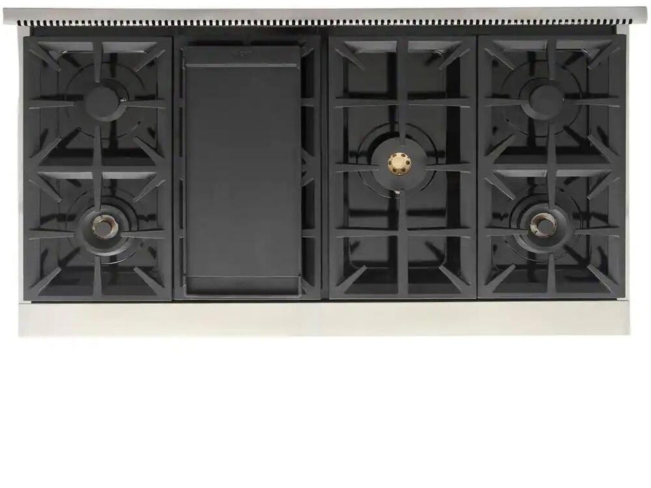 Kucht 48" Stainless Propane Cooktop, KFX489T/LP-S