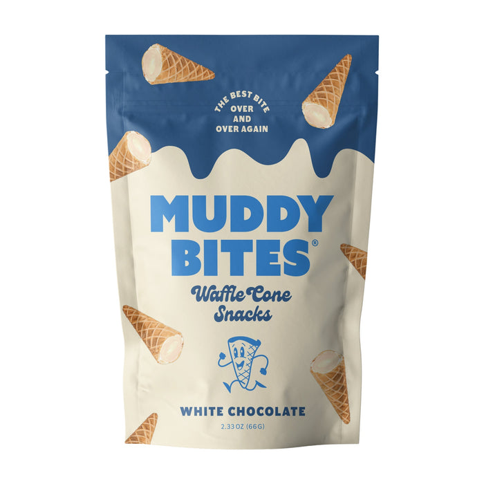 Muddy Bites - Muddy Bite White Chocolate (Pack of 12) 2.33oz