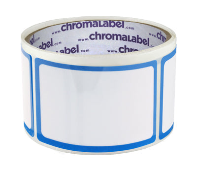 2" x 3" Dry Erase Labels - Mini Removable Whiteboard Stickers: 50/Roll