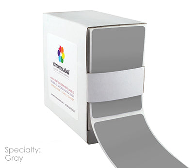 2" x 3" Color-Code Rectangular Inventory Labels: 250/Box