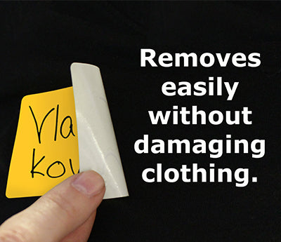 2" x 3" Rectangular Name Tag Kit (Pastel): 150/Pack