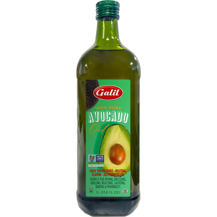 Avocado Oil | 100% Pure | Glass Bottle | 1 Liter | Galil