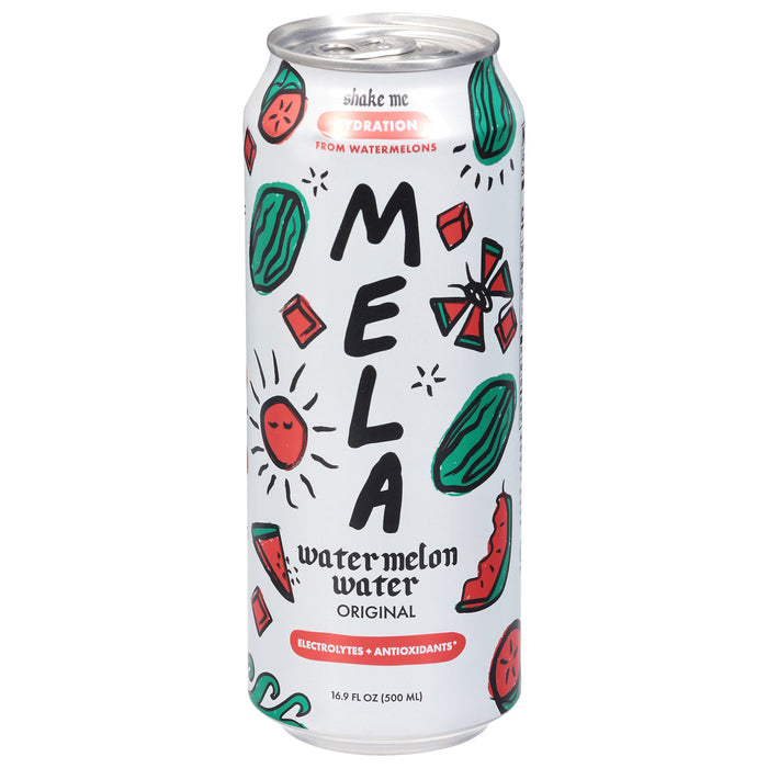 Mela Water Original Watermelon Water, 12 x 16.9 fl oz - Hydrating & Electroly