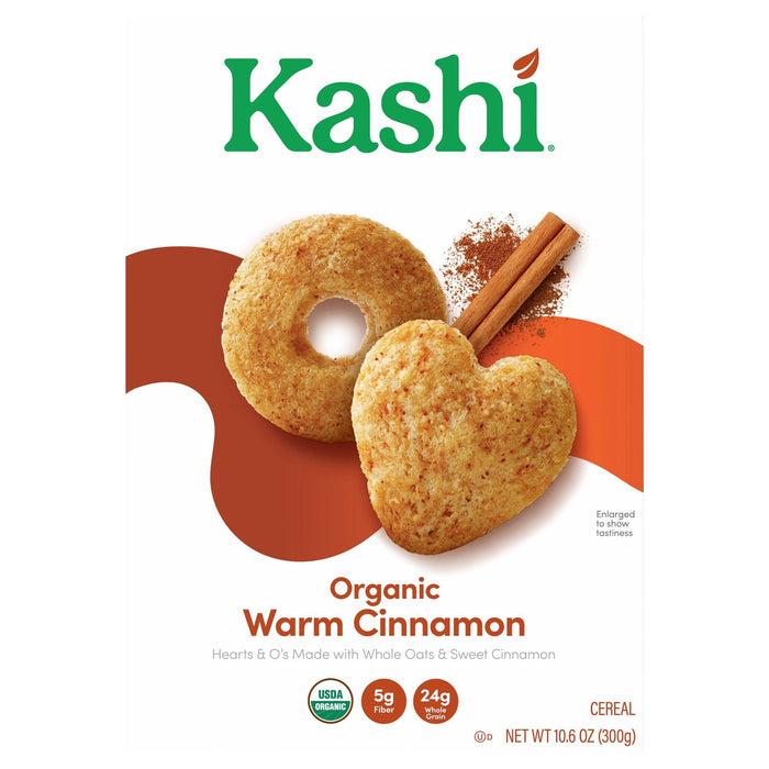 Kashi Crl Organic Warm Cinnamon Cereal, 10.6 oz, 10 Count