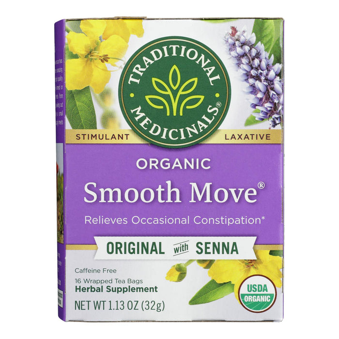 Traditional Medicinals Organic Senna Tea - Caffeine Free Laxative - 16 Bags