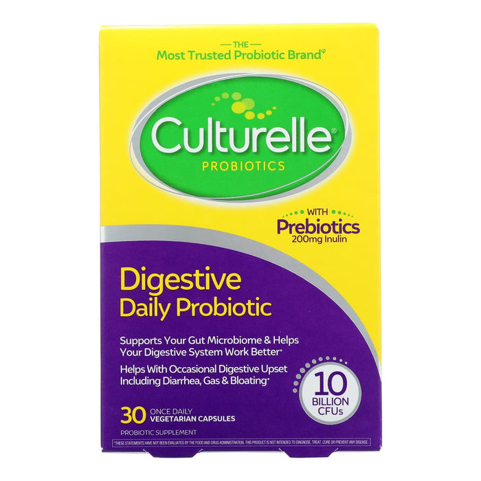 Culturelle, Digestive Daily Probiotic Capsules, Case Of 3, 30 ct