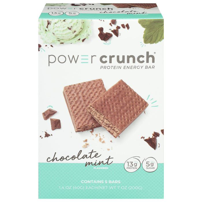 Power Crunch Original Protein Energy Bar - Pack of 6 - 7 Oz - High Protein Wafer Bar