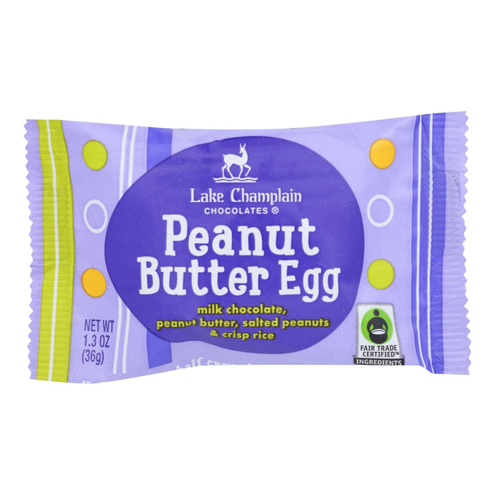Lake Champlain Chocolates Peanut Butter Eggs Crunchy - 1.3 oz - 14 Count