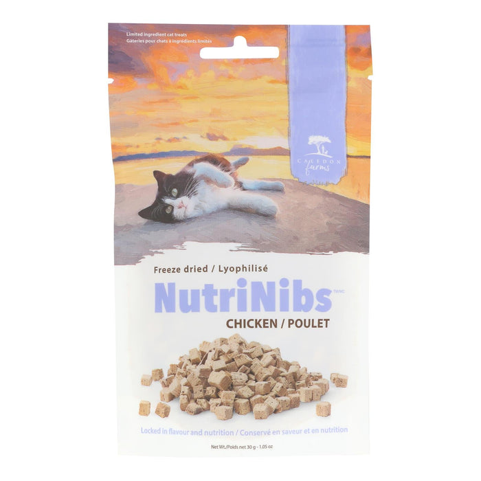 Caledon Farms Chicken Nibbles Cat Treats, 8 x 1.05 Oz - Natural & Grain-Free