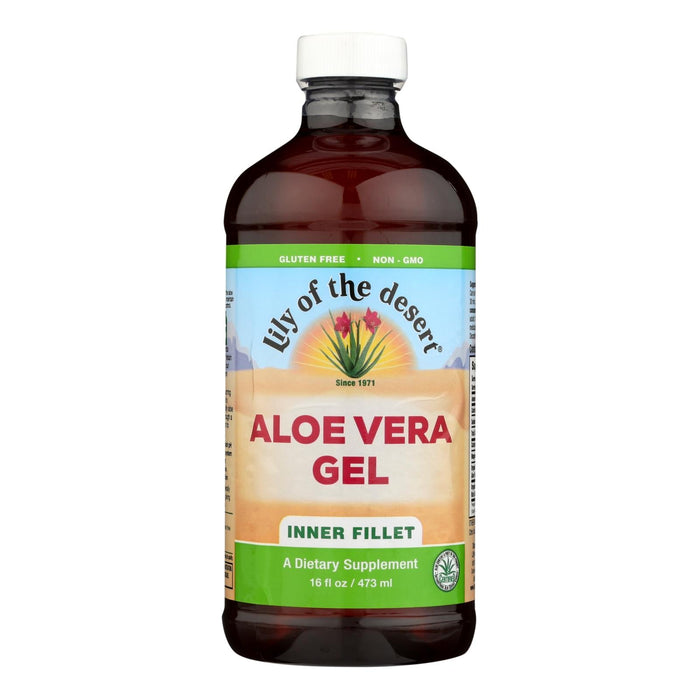 Lily Of The Desert Aloe Vera Gel - 16 Oz - Soothing Relief for Skin & Digestion