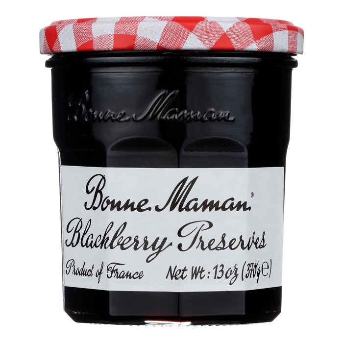 Bonne Maman Blackberry Preserves - Pack of 6 - 13 Oz
