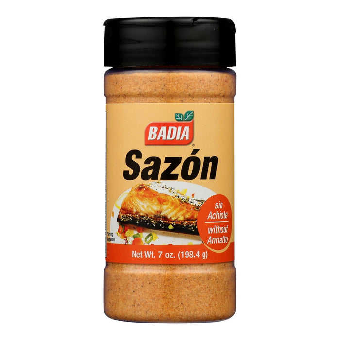 Badia Sazon Without Annatto - 7 oz - Pack of 6
Badia Sazon Sin Achiote - 7 oz - Pack of 6
Badia Annatto-Free Sazon Seasoning - 7 oz - 6-Pack
Badia All-Purpose Sazon Without Annatto - 7 oz - Pack of 6
Badia Authentic Sazon Without Annatto - 7 oz - 6 Count
