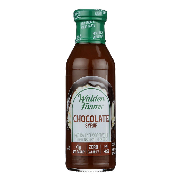 Walden Farms Sugar-Free Chocolate Syrup (Pack of 6) - 12 fl oz
