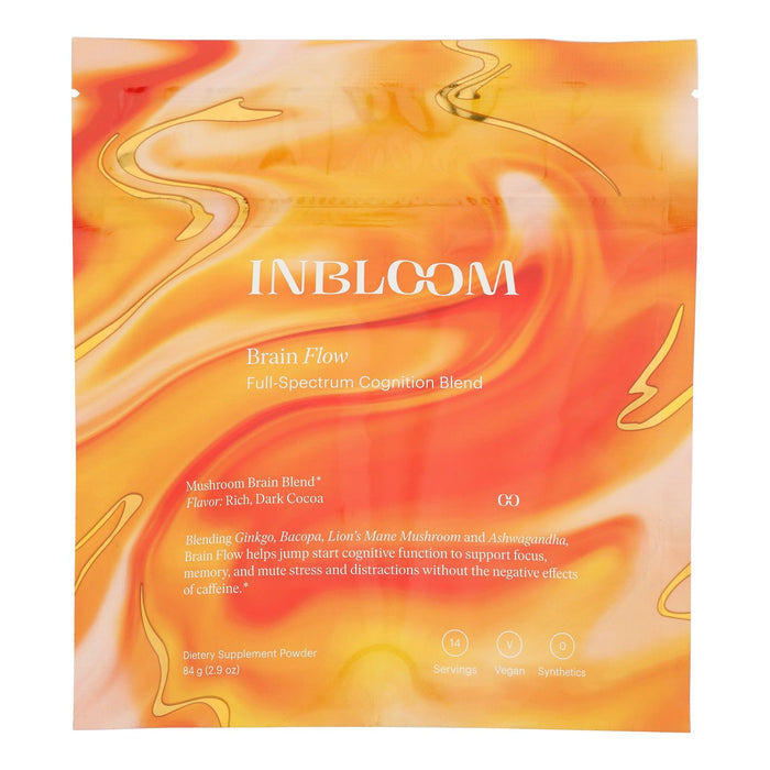 Inbloom Brain Flow - 2.9 Oz - Cognitive Support Supplement