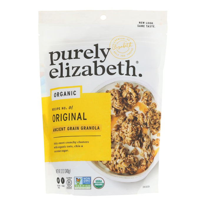 Purely Elizabeth Ancient Grain Granola Original - Pack of 6 - 12 oz Bags