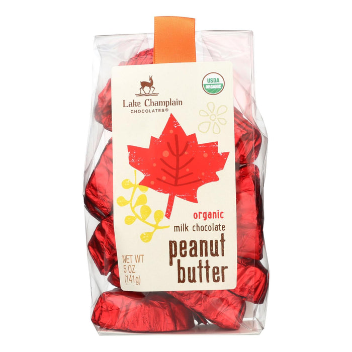 Lake Champlain Chocolates Milk Chocolate Peanut Butter Cups - 5 oz - (Pack of 12)