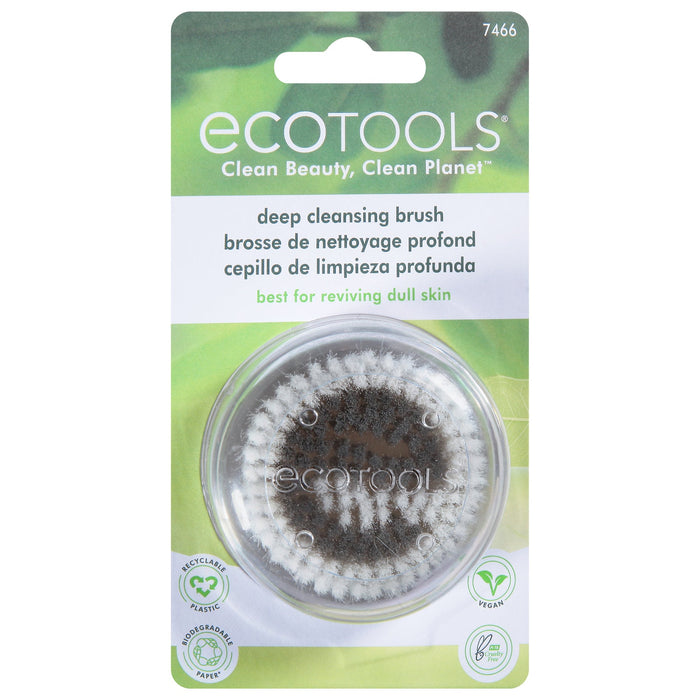 EcoTools Facial Cleansing Brush Set - 3-Count - Gentle Exfoliating Face Brushes