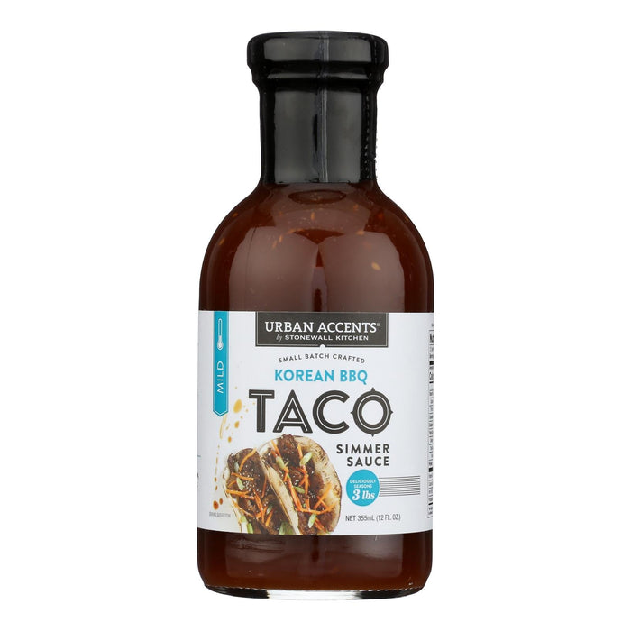 Urban Accents Sim Sauce Taco Korean BBQ - Pack of 6-12 fl oz