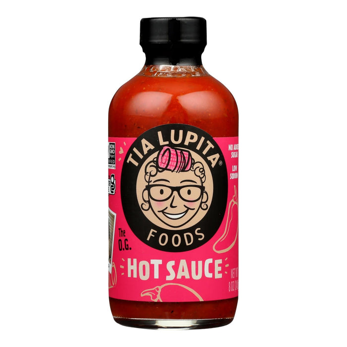 Tia Lupita Original Hot Sauce - 12 x 8 Oz  - Authentic Mexican Flavor