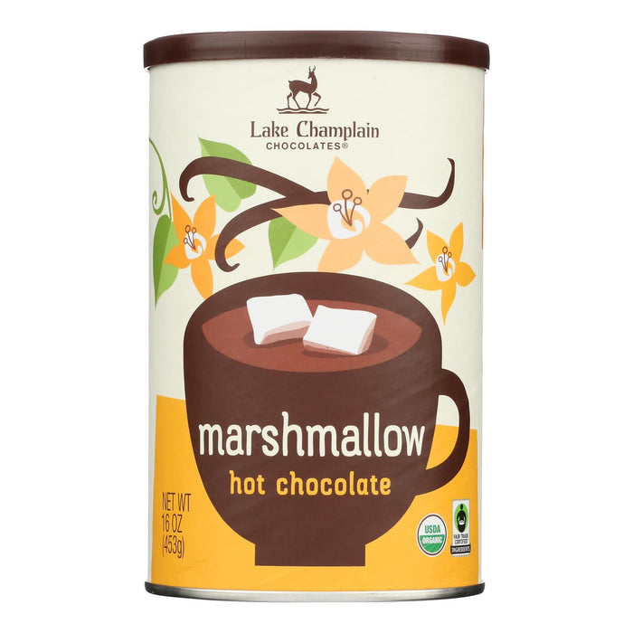 Lake Champlain Chocolates Marshmallow Hot Chocolate Mix - 6 x 16 Oz - Creamy & Rich