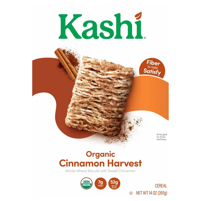 Kashi Cinnamon Harvest Cereal, 14 oz, 10 Count