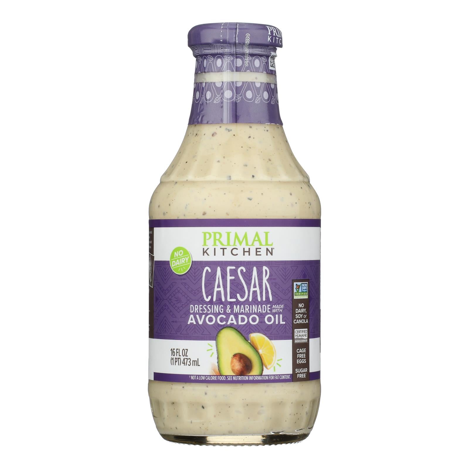 Primal Kitchen Caesar Dressing with Avocado Oil (Pack of 6) 16 oz — Specialty Food Source