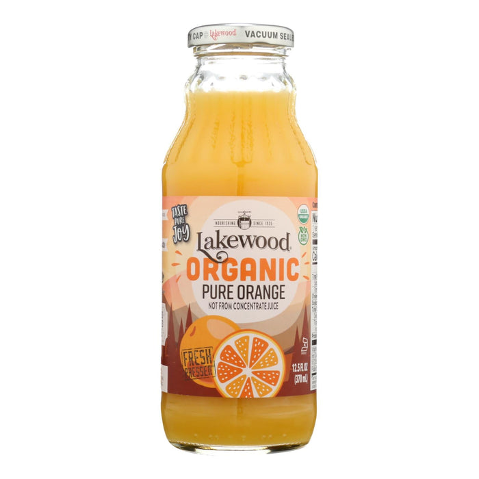 Lakewood Pure Orange Juice - 12.5 Fl Oz  - Pack of 12 - Natural & Refreshing