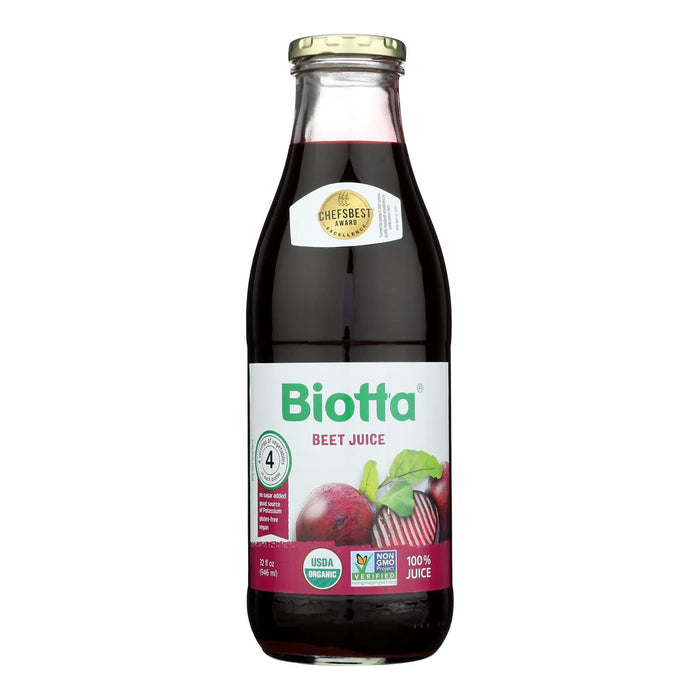 Biotta Organic Juice, Pack of 6 - 32 Fl Oz - [Flavor] - Healthy & Delicious