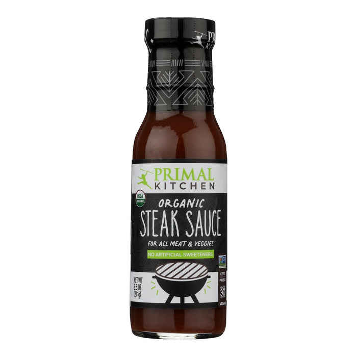 Primal Kitchen Sugar-Free Steak Sauce (Pack of 6) - 8.5 Oz  - Keto & Paleo Friendly
