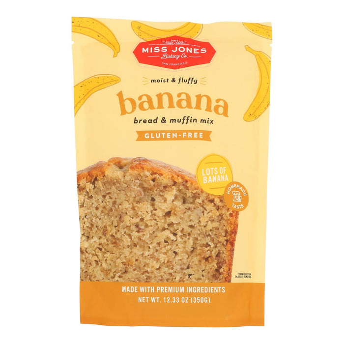 Miss Jones Baking Co. Gluten-Free Banana Bread Muffin Mix - 6 Count - 12.35 oz