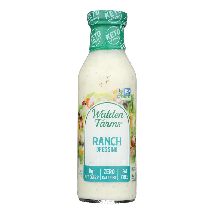 Walden Farms Calorie Free Ranch Dressing - 12 fl oz  (Pack of 6)