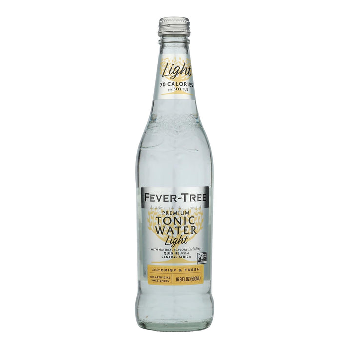 Fever-Tree Naturally Light Tonic Water - 8 x 16.9 Fl Oz  - Premium Low Calorie Mixer