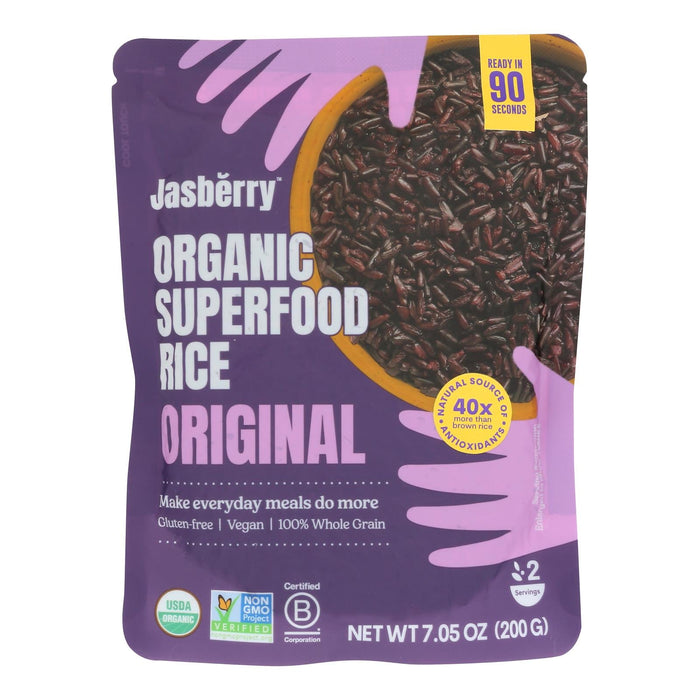 Jasberry Rice Original - 6 x 7.05 Oz - Superfood, High Fiber & Antioxidants