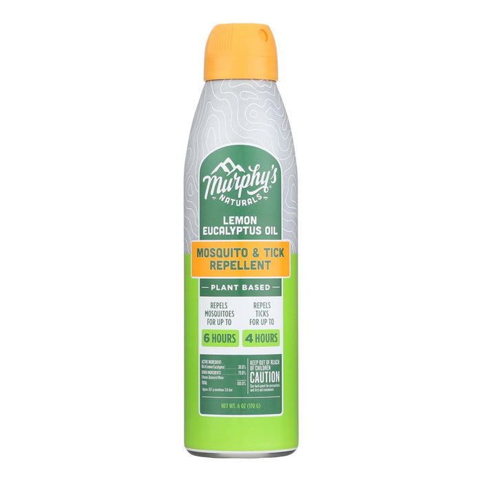 Murphy's Naturals® Mosquito & Tick Repellent Lemon Eucalyptus - 6 fl oz (Pack of 6)