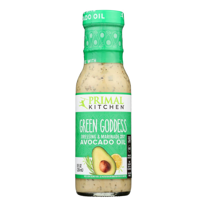 Primal Kitchen Green Goddess Dressing & Marinade (Pack of 6) - 8 fl oz