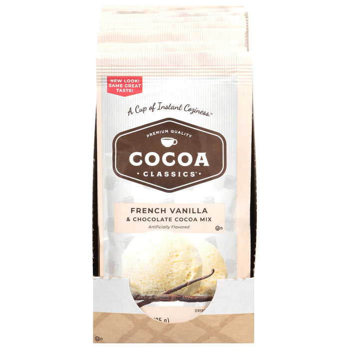 Cocoa Classics French Vanilla Cocoa Packets - 1.25 oz - 12 Count