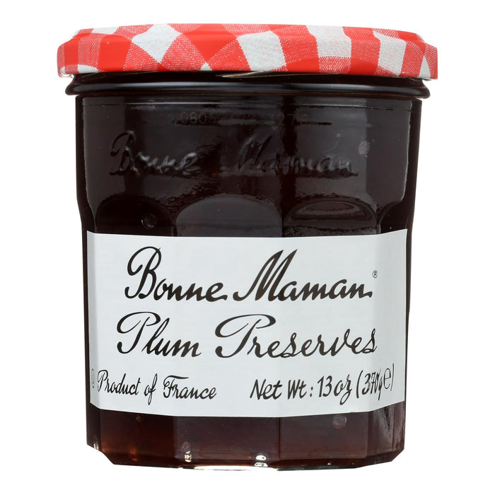 Bonne Maman Damson Plum Preserves (13 oz Jar, Pack of 6)