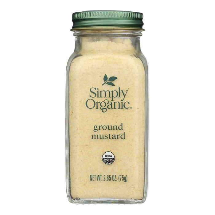 Simply Organic Ground Mustard Seed, 2.65 oz, 6-Pack