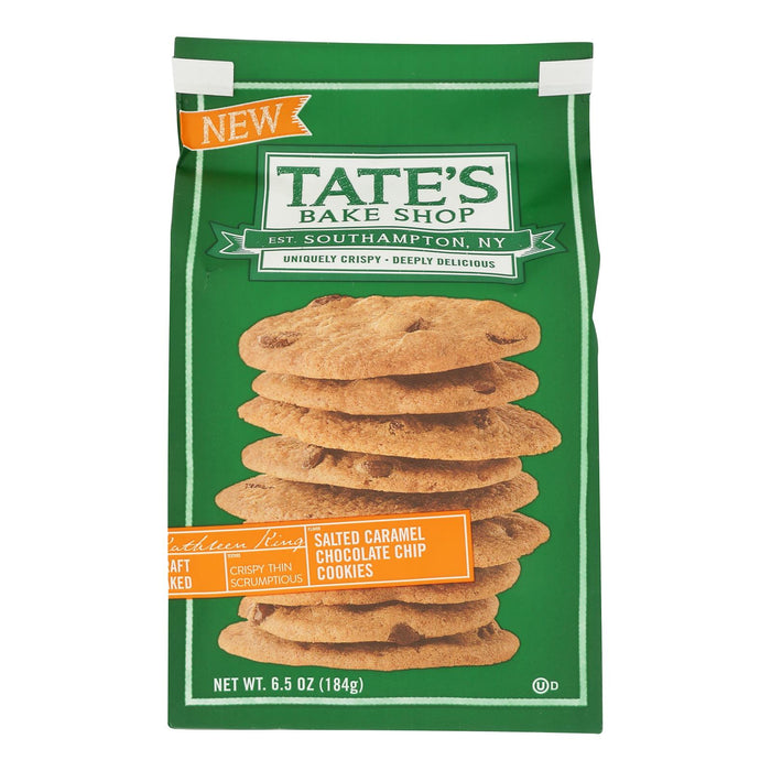 Tate's Bake Shop Salted Caramel Chip Cookies - 12 x 6.5 oz Bags