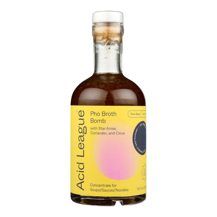 Acid League Pho Broth Concentrate (Pack of 6) - Authentic Vietnamese Flavor