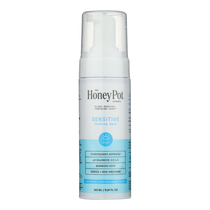 The Honey Pot Sensitive Feminine Wash Foam - 5.51 fl oz