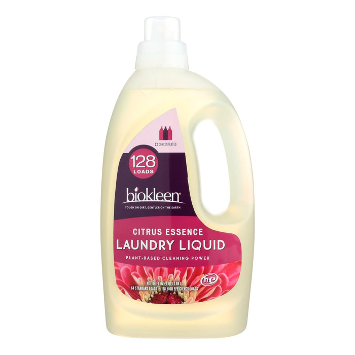 Biokleen Citrus Essence Laundry Detergent - 64 Fl Oz