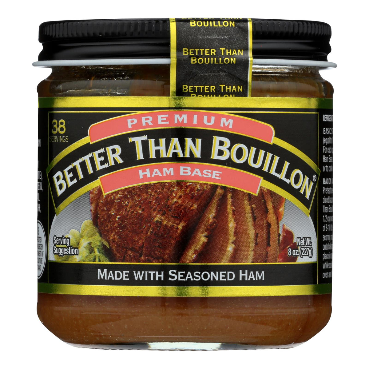 Better Than Bouillon Ham Base - 8 Oz - (Pack of 6) - Concentrated Flav ...