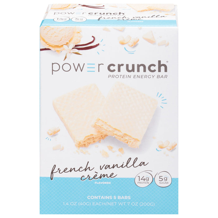 Power Crunch Protein Energy Bar - Pack of 6 - 7 Oz - High Protein Wafer