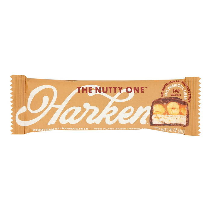 Harken Bar The Nutty One Plant Based Protein Bar - Pack of 12 - 1.41 Oz