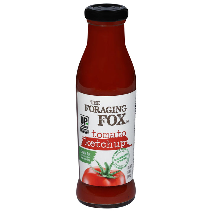 The Foraging Fox Ketchup - Upcycled Tomato - 6 of 10.5 Oz - All Natural Gourmet Condiment