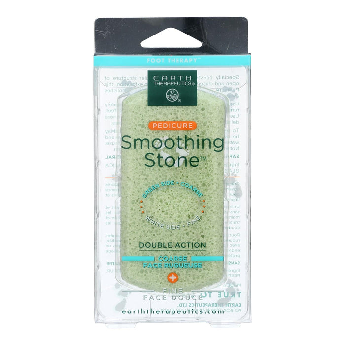 Earth Therapeutics Pedi-Glass Stone - Green - Foot Exfoliator - 1 Count
