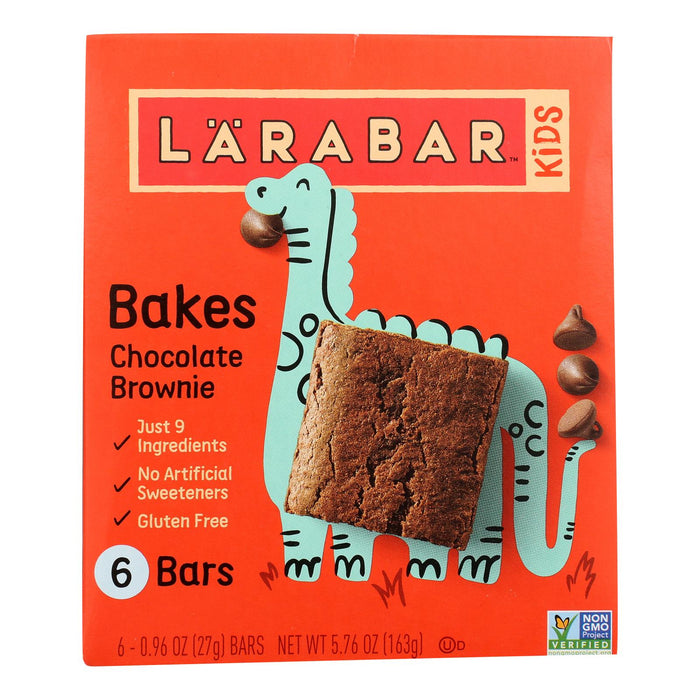 Larabar Kids Chocolate Brownie Bars - Pack of 8 - .96 Oz Each - Real Fruit & Nut Bars