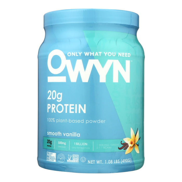 Owyn Protein Smoothie, Vanilla, Plant-Based, 3-1.05 Lb.
